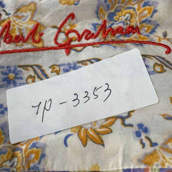 Robert Graham Button Front Shirt Mens Large Striped Long‎ Sleeve TP-3353 - Picture 2 of 12